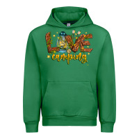 Emerald Love Camping Urban Hoodie - CowhideDigitalArt