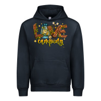 Navy Love Camping Urban Hoodie - CowhideDigitalArt