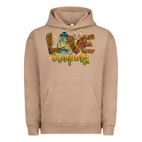 Pigment Burro Love Camping Urban Hoodie - CowhideDigitalArt