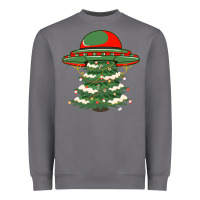 Storm Ufo Christmas Pine Tree Heavyweight Sweatshirt - Bettercallsaul