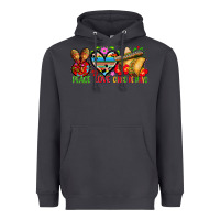 Smoke Peace love cinco de mayo Heavyweight Hoodie - FaDigitalArtStudio