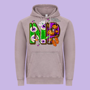 Halloween Np Nurse Practitioner Vintage Hoodie Designed By Nancycooperartshop
