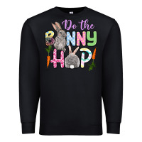 Black Do the bunny hop Easter Premium Sweatshirt - OliviaCreatesArt
