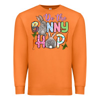 Carrot Do the bunny hop Easter Premium Sweatshirt - OliviaCreatesArt