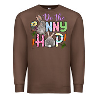 Chestnut Do the bunny hop Easter Premium Sweatshirt - OliviaCreatesArt