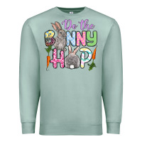 Seafoam Do the bunny hop Easter Premium Sweatshirt - OliviaCreatesArt