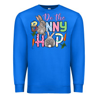True Royal Do the bunny hop Easter Premium Sweatshirt - OliviaCreatesArt