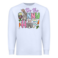 White Do the bunny hop Easter Premium Sweatshirt - OliviaCreatesArt