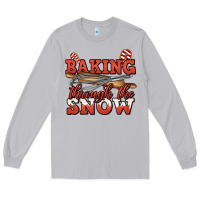 Moon Dust baking through the snow christmas Long Sleeve Tee - Jasminsmagicworld