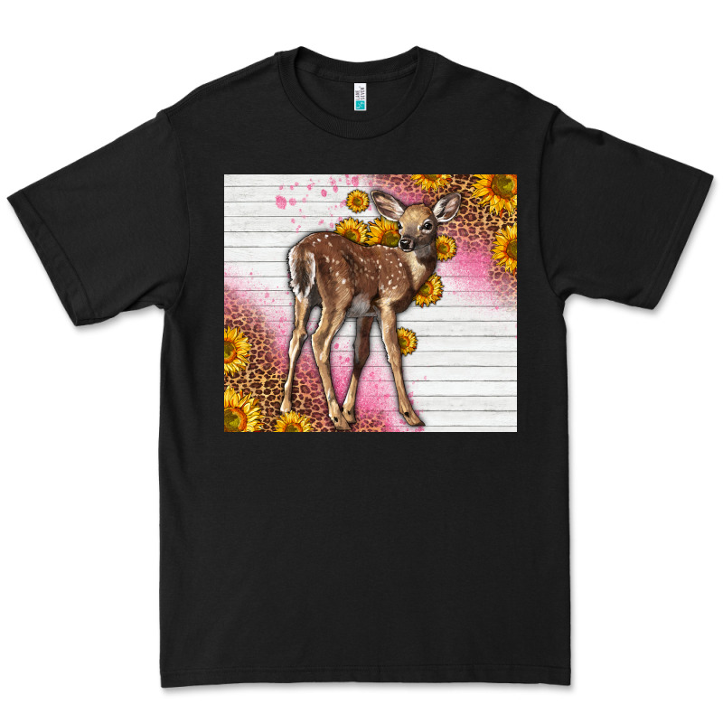 Western Cute Baby Deer Fawn Premium Tee by LillyAllenDesigns | Teevron