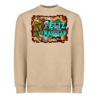 Mushroom feliz navidad Heavyweight Sweatshirt - RanaPortraitStore