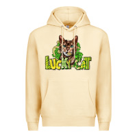 Pina Colada Lucky cat St. Patrick's Premium Hoodie - HowdyJamesFarm