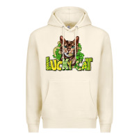 Tofu Lucky cat St. Patrick's Premium Hoodie - HowdyJamesFarm