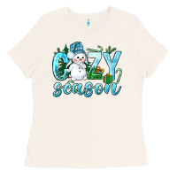 Bone cozy season winter christmas Ladies Tee - NancyCooperArtShop