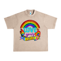 French Oak Love Your Truth Urban Heavy Tee - BundleAndBundleShop