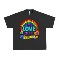 Pigment Black Love Your Truth Urban Heavy Tee - BundleAndBundleShop