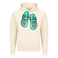 Vintage Artic nurse crocs Vintage Hoodie - MaliasSmallBusiness