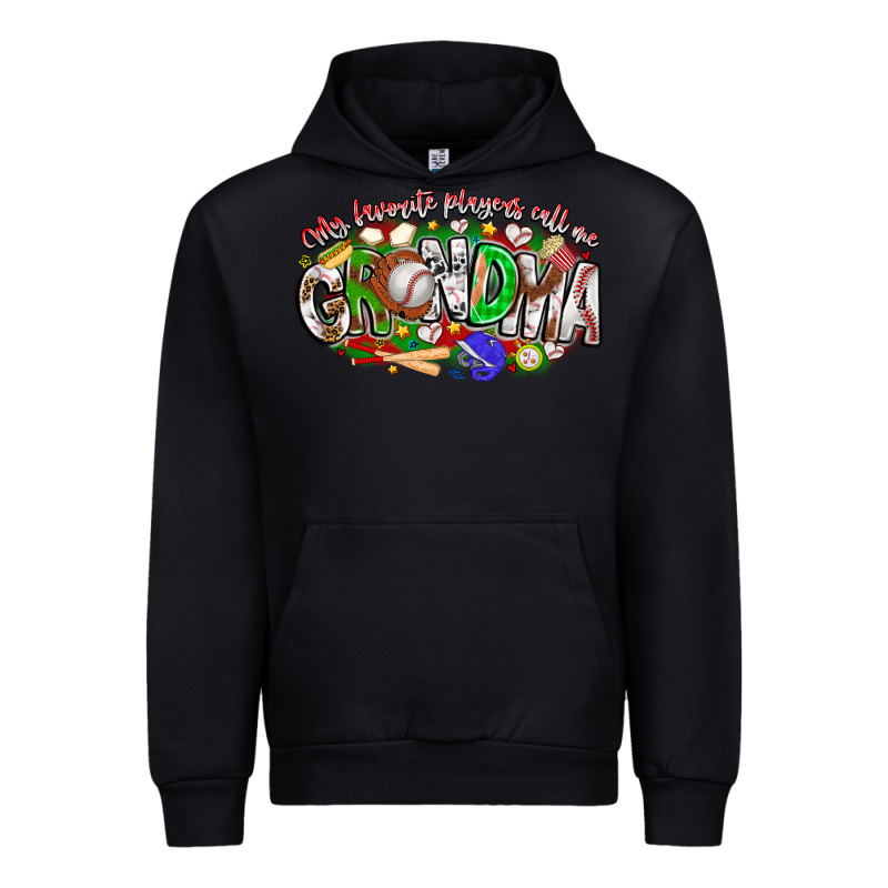 My Favorite Platers Call Me Grandma Baseball Urban Hoodie by CowhideDigitalArt | Teevron