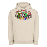 Pigment French Oak my favorite platers call me grandma baseball Urban Hoodie - CowhideDigitalArt