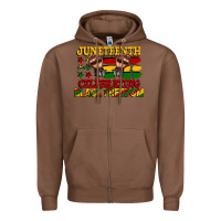 Chestnut juneteenth celebrating black freedom Zipper Hoodie - CowGirlArtShop