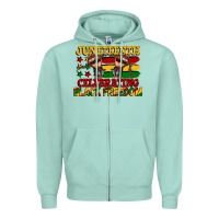 Seafoam juneteenth celebrating black freedom Zipper Hoodie - CowGirlArtShop