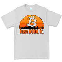 Dove Grey just hodl it new orleans skyline retro sunset Premium Tee - Jasminsmagicworld
