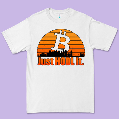 Just Hodl It New Orleans Skyline Retro Sunset Premium Tee Designed By Jasminsmagicworld