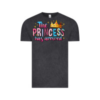 Vintage Black The Princess Has Arrived Vintage Tee - MaliasSmallBusiness