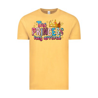Vintage Mustard The Princess Has Arrived Vintage Tee - MaliasSmallBusiness