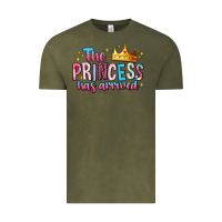Vintage Olive The Princess Has Arrived Vintage Tee - MaliasSmallBusiness
