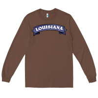 Chestnut louisiana Long Sleeve Tee - BarkalooDesign