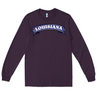 Plum louisiana Long Sleeve Tee - BarkalooDesign