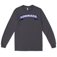 Smoke louisiana Long Sleeve Tee - BarkalooDesign