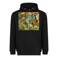 Black Mexico Heavyweight Hoodie - FaDigitalArtStudio