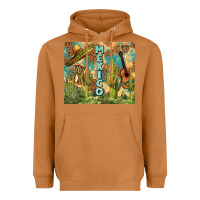 Meerkat Mexico Heavyweight Hoodie - FaDigitalArtStudio