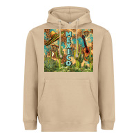 Mushroom Mexico Heavyweight Hoodie - FaDigitalArtStudio