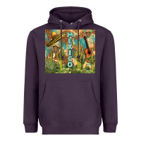 Plum Mexico Heavyweight Hoodie - FaDigitalArtStudio