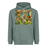 Sage Mexico Heavyweight Hoodie - FaDigitalArtStudio
