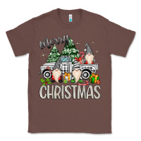 Chestnut merry christmas gnomes truck Classic Tee - MaliasSmallBusiness