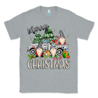 Heather Grey merry christmas gnomes truck Classic Tee - MaliasSmallBusiness