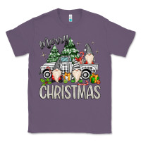 Lavender merry christmas gnomes truck Classic Tee - MaliasSmallBusiness