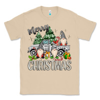 Mushroom merry christmas gnomes truck Classic Tee - MaliasSmallBusiness