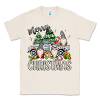 Natural merry christmas gnomes truck Classic Tee - MaliasSmallBusiness