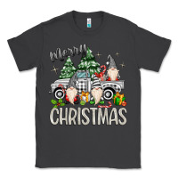 Smoke merry christmas gnomes truck Classic Tee - MaliasSmallBusiness
