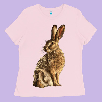Hares Ladies Tee Designed By Lillyallendesigns