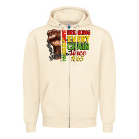Sandshell juneteenth breaking every chain since 1865 Zipper Hoodie - CowGirlArtShop