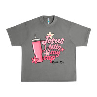 Tornado jesus fills my cup Urban Heavy Tee - JahusDesignShop