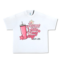 White jesus fills my cup Urban Heavy Tee - JahusDesignShop