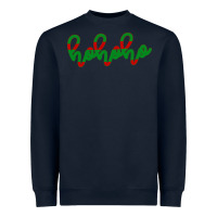 Navy Christmas Ho Ho Ho Heavyweight Sweatshirt - Bettercallsaul