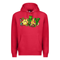Cardinal lucky pet  St. Patrick's Premium Hoodie - HowdyJamesFarm
